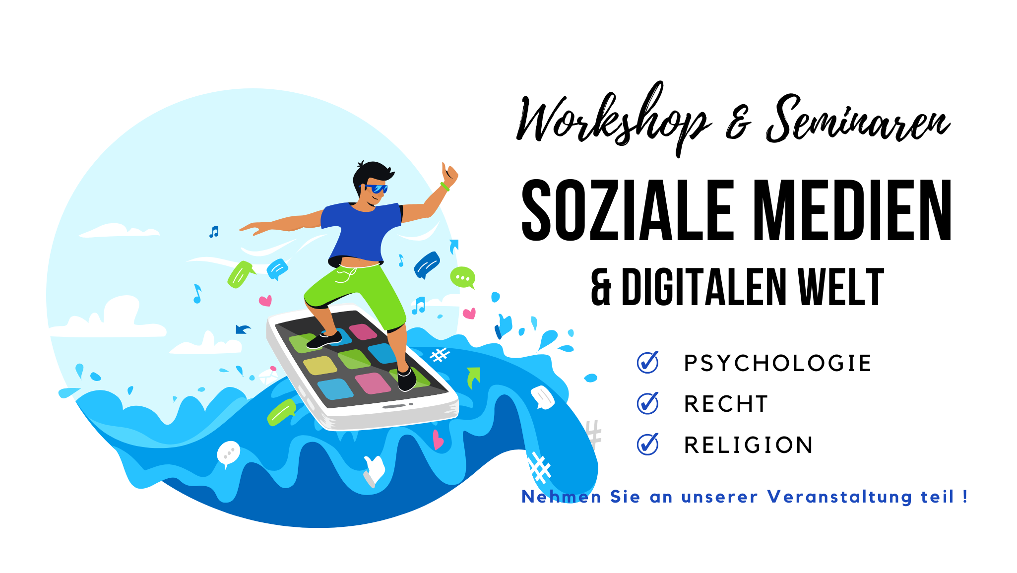 Global Warning! Workshop über soziale Medien und die digitale Welt